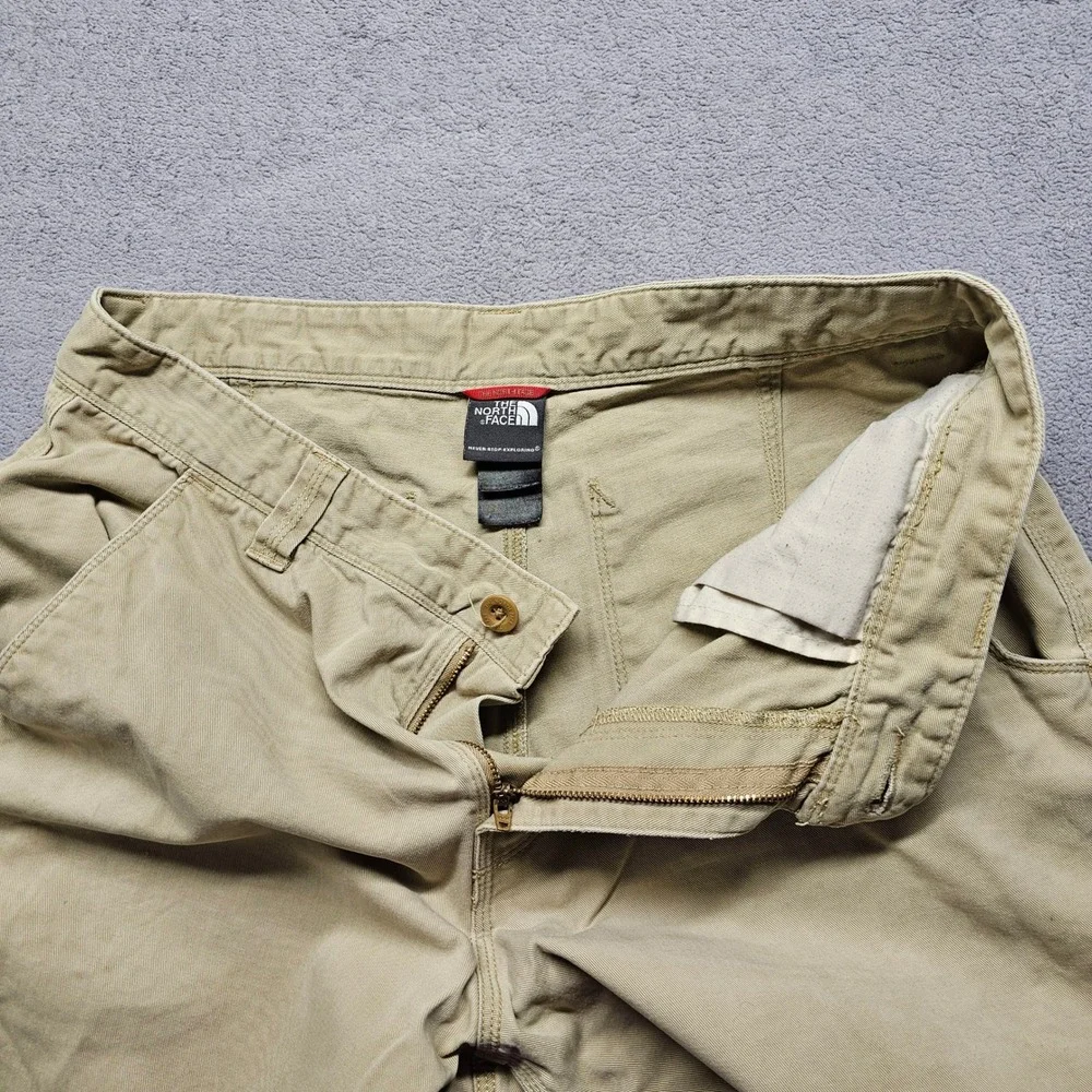 The North Face Pant Mens 34 Rainier Tan AJDJ Relaxed Straight EUC